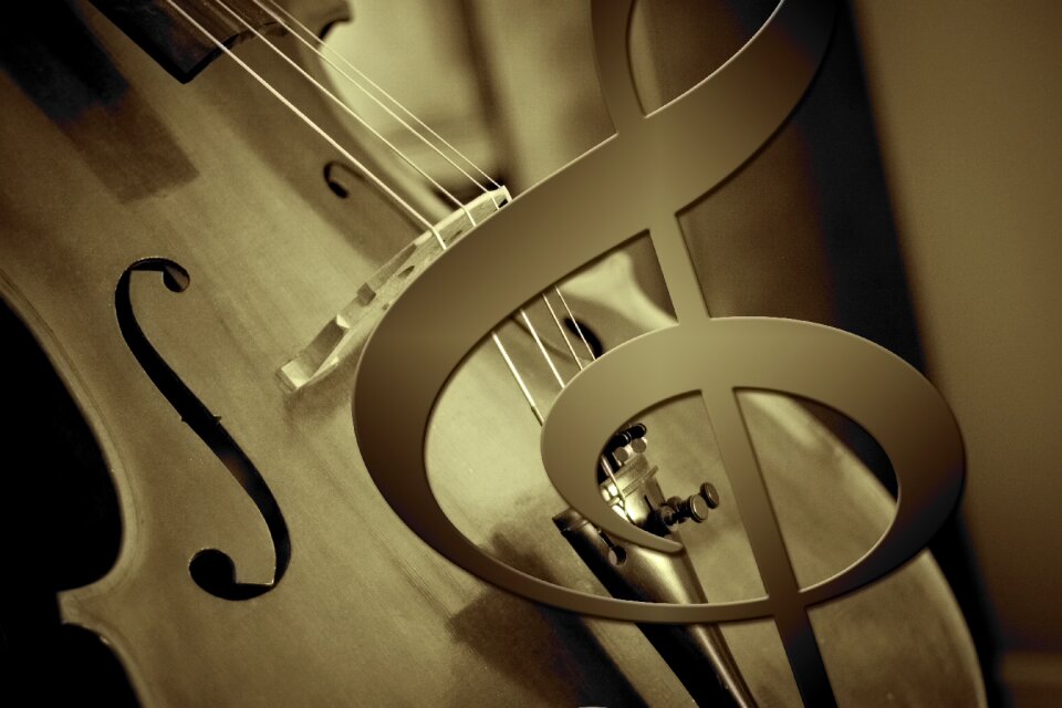 Music violin clef clef