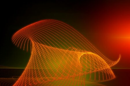 Wave movement swing