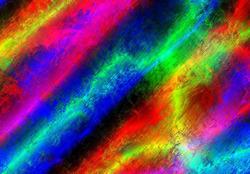 Shimmer kunterbunt rainbow colors