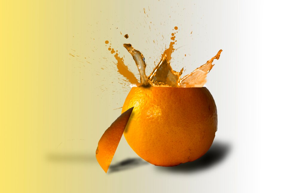 Fruits sliced juicy