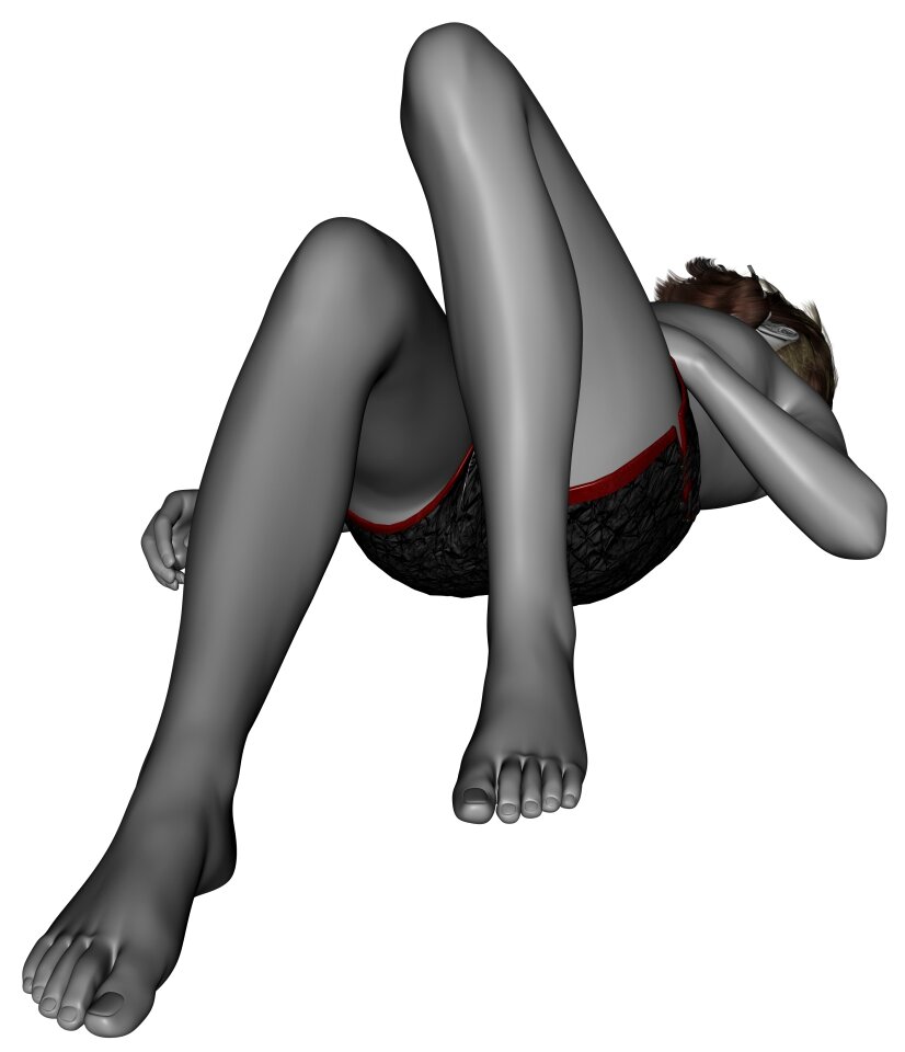 Sexy lingerie legs