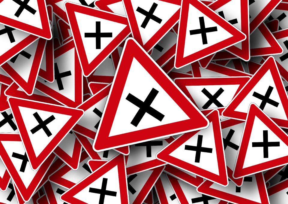 Traffic street sign shield