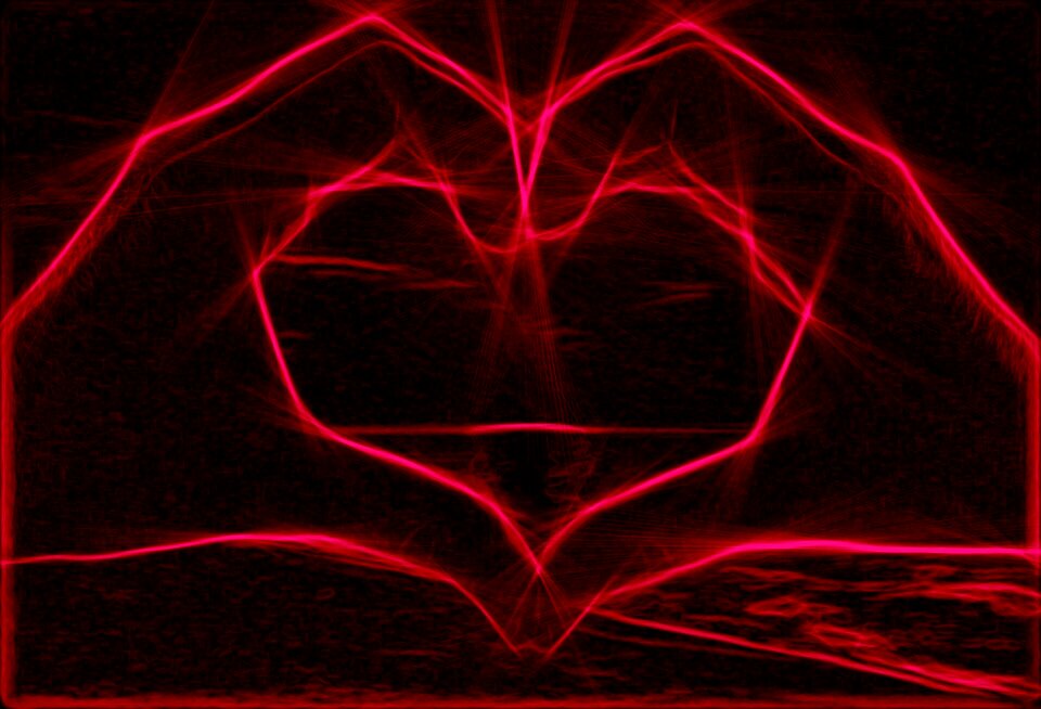 Bright background red