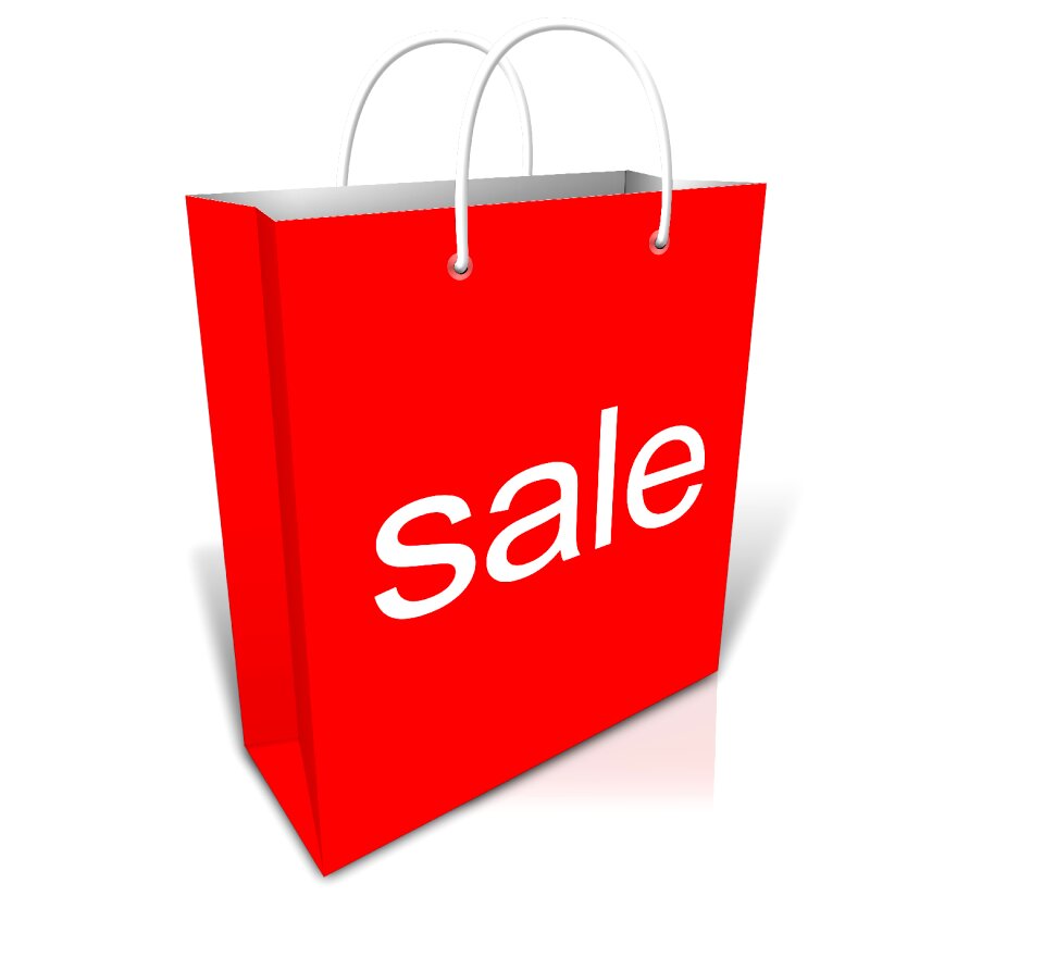 Sign retail shopping