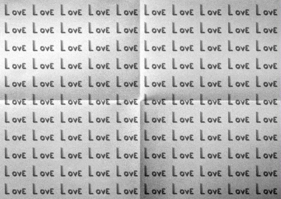 Pattern affection greeting