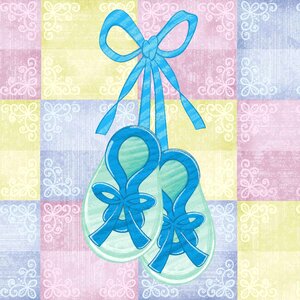 Infant blue newborn