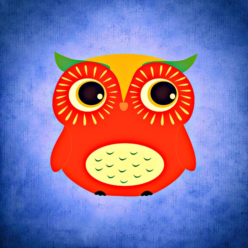 Funny bird Free illustrations