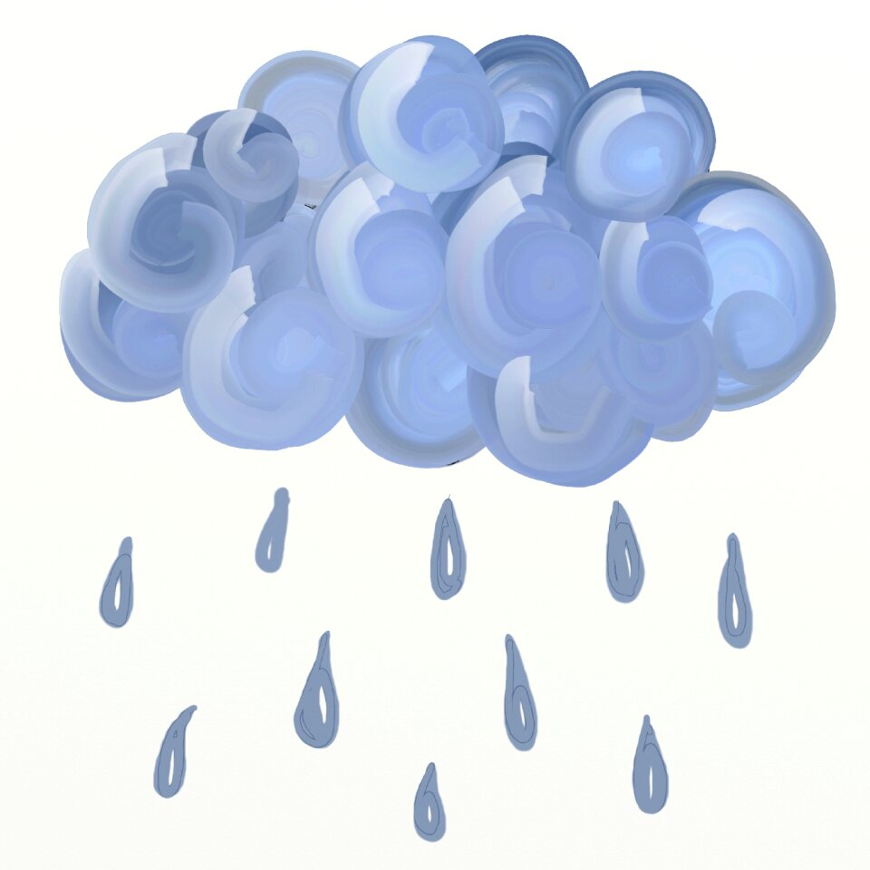 Rain raining water