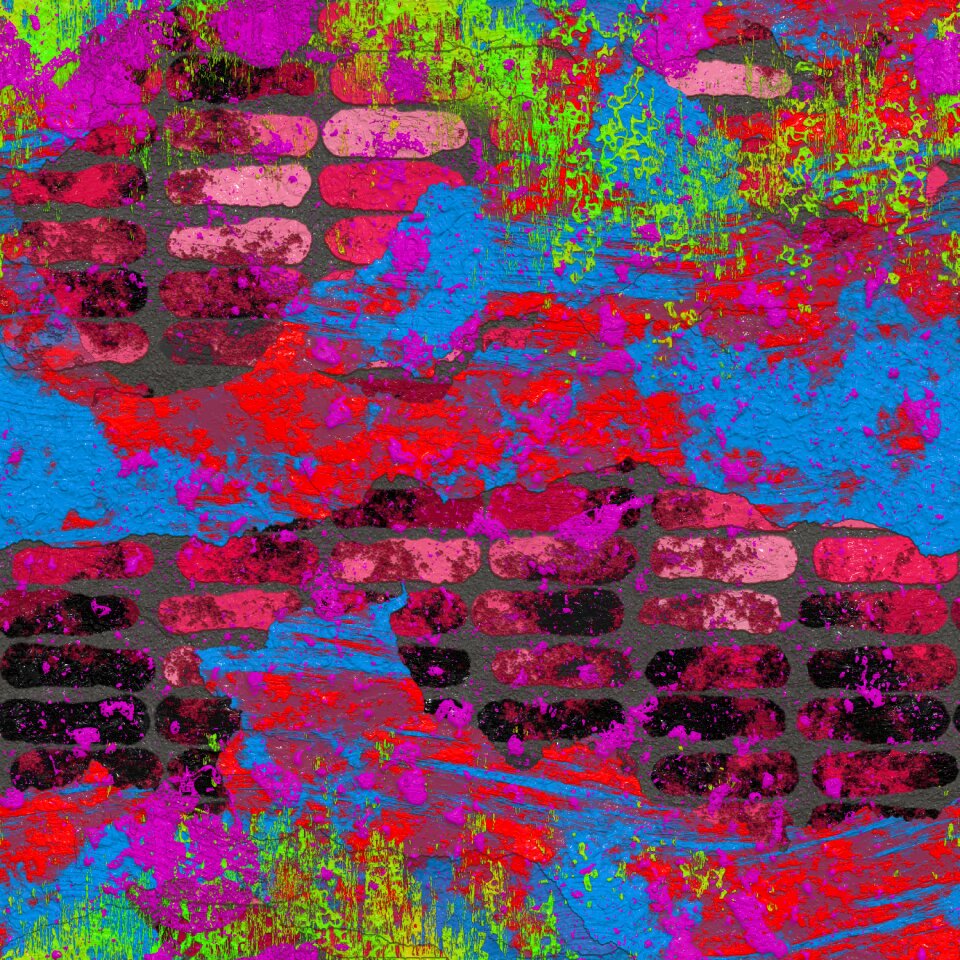 Texture freestyle stains