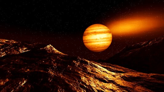 Jupiter digital artwork fantasy