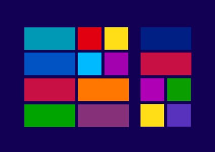 Surface operating system tile