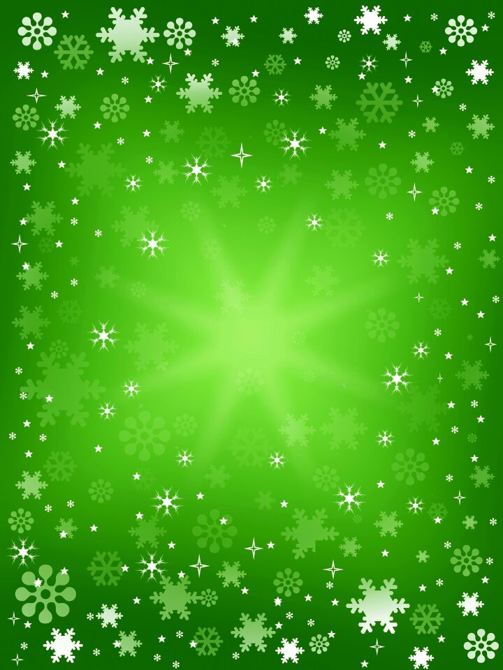 Snow snowflakes stars