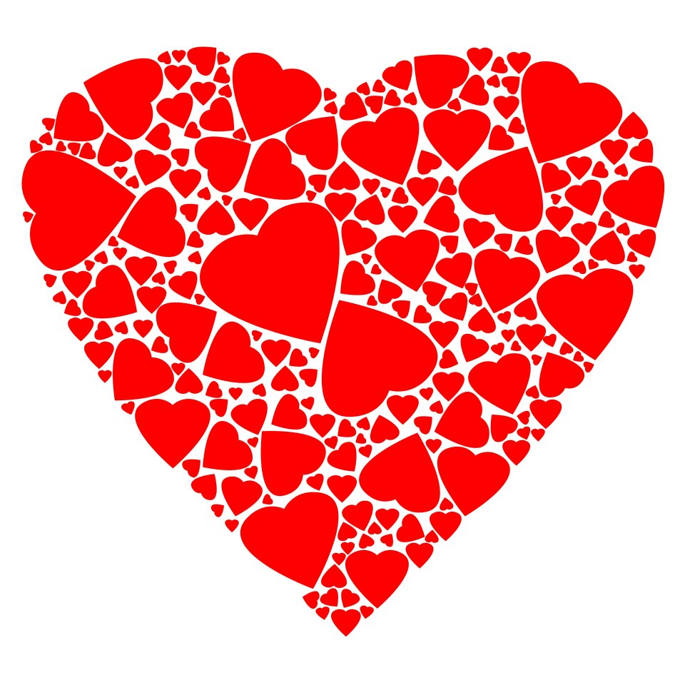 Red white valentine