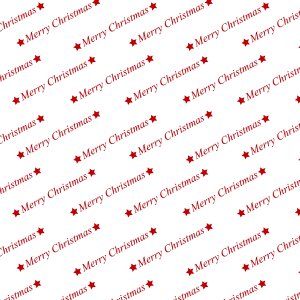 Text red white