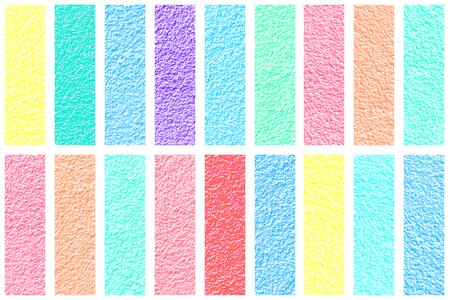 Colorful pattern rectangular