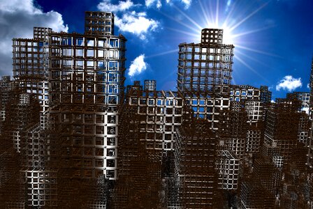 Architecutre damage crushed