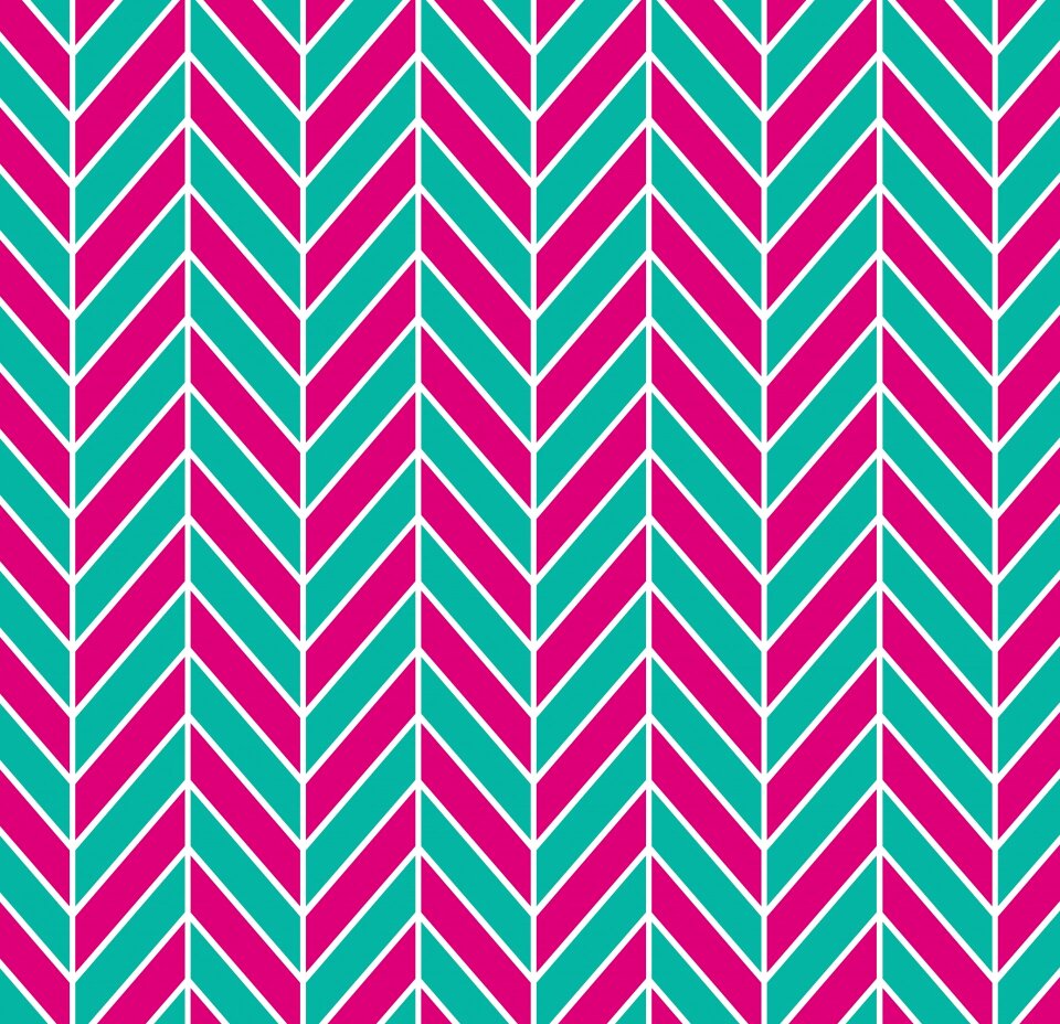 Pattern pink green