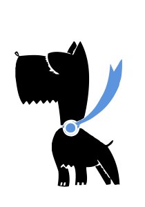 Terrier cartoon cute