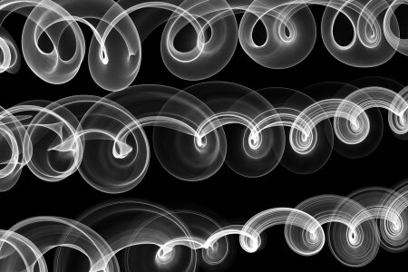 Modern pattern ribbons