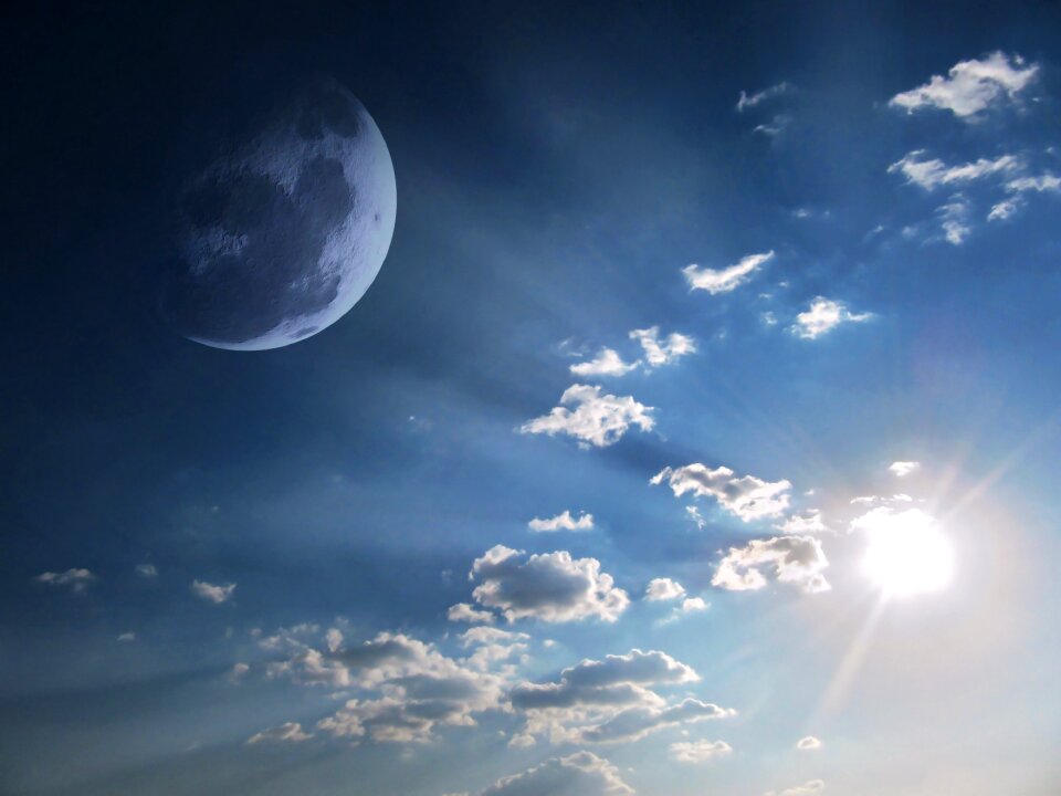 Sunshine sun clouds