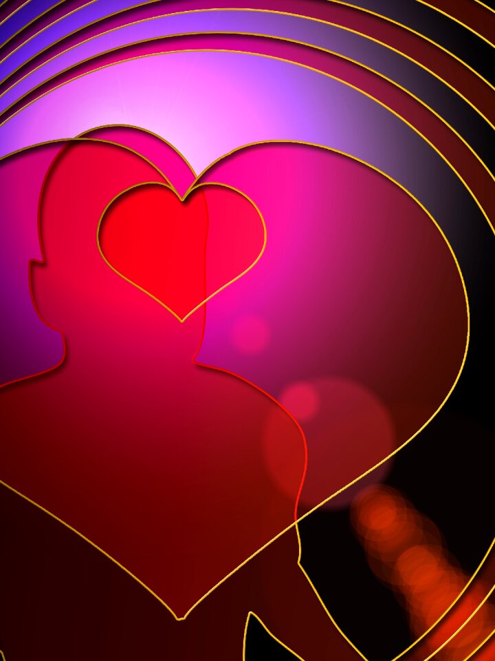 Heart love valentine