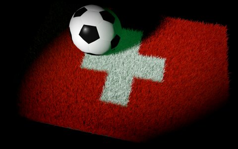 World cup national colours football match