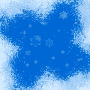 Cold frosty background