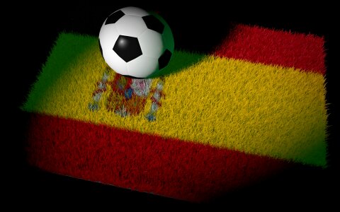 World championship national colours football match