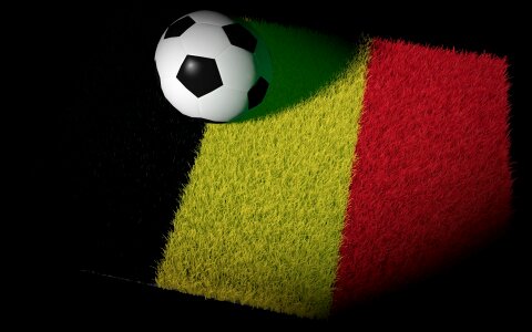World cup national colours football match