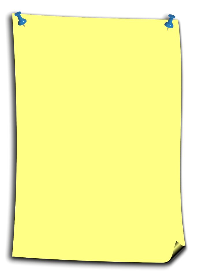 Pin bulletin board Free illustrations