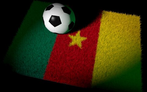 World championship national colours football match