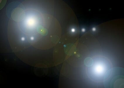 Background points flare