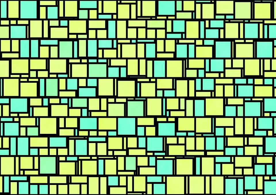 Light beam texture mosaic