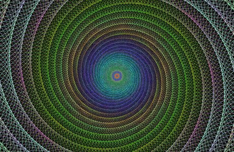 Twirl vortex abstract