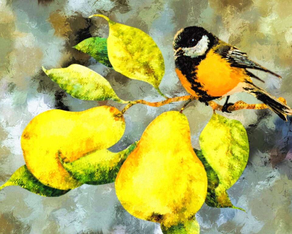 Pears decoration decorative