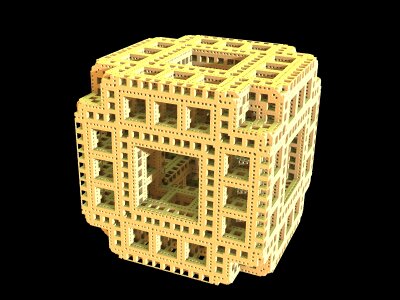 Cube geometric pattern