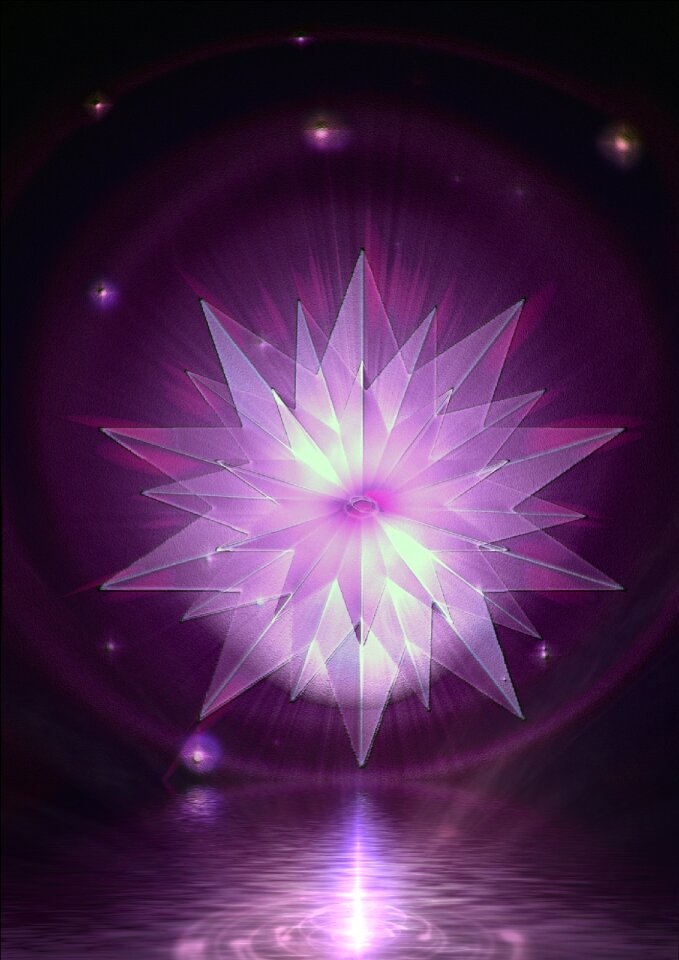 Crystal fantasy graphic