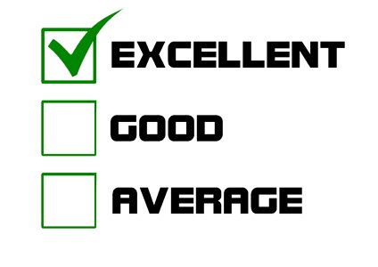 Excellent gut average