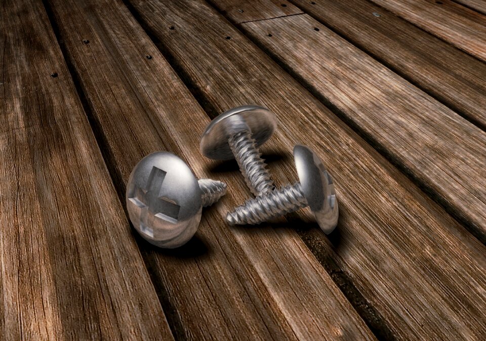 Old screws hardware Free illustrations