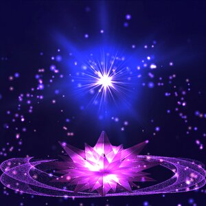 Shining starburst fairytale