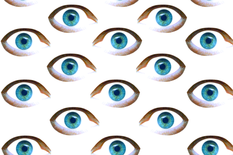 View look blue eye