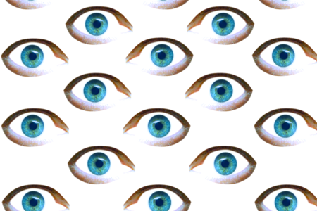 View look blue eye