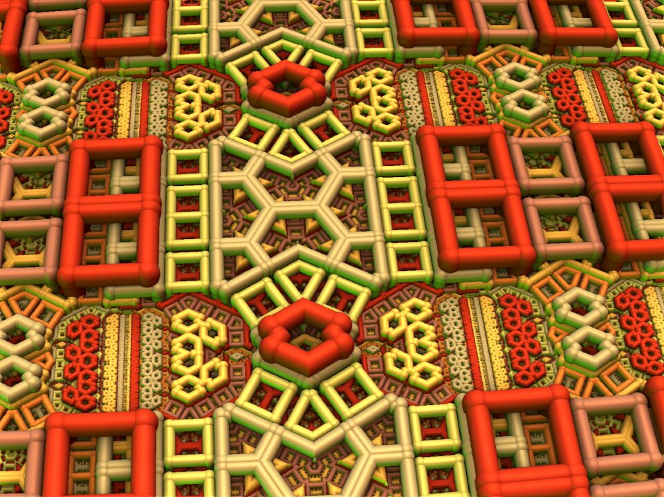 Pattern pipe links