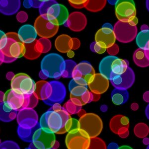 Texture color bokeh