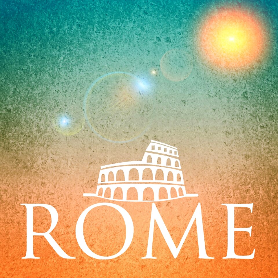 Background rome Free illustrations