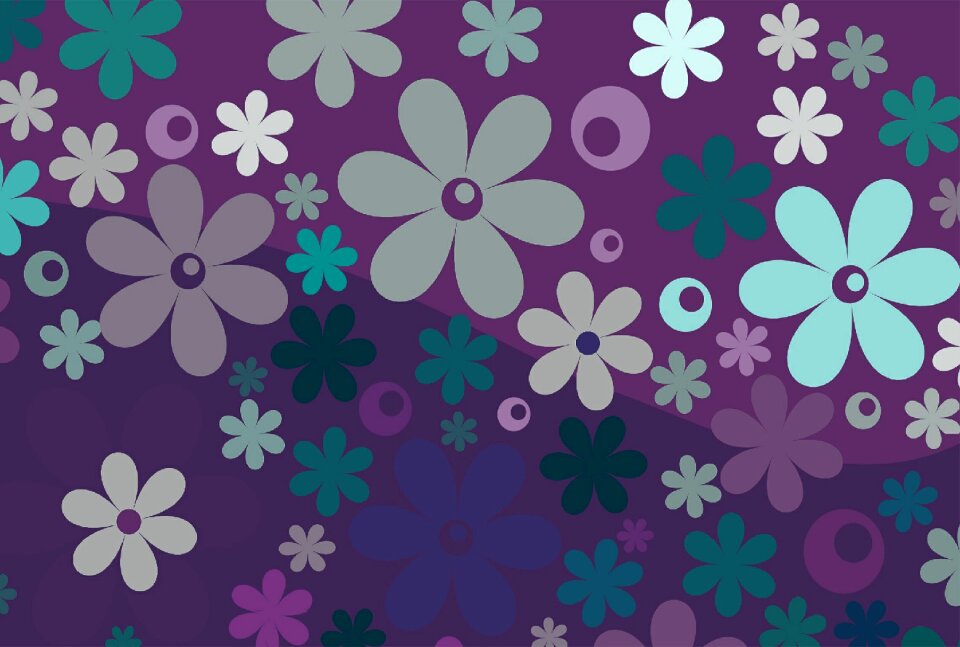 Flowers various colors Free illustrations