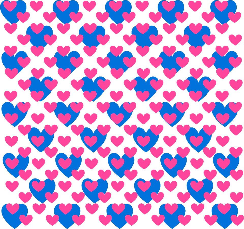 Romantic symbol shape
