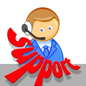 Headset hot line help button