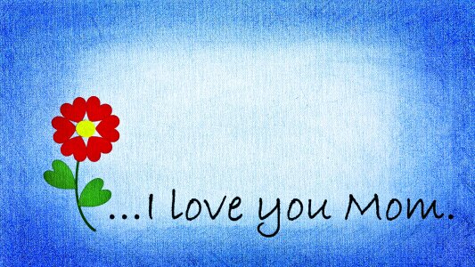 Pattern mother's day decorative