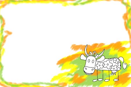 Background cow Free illustrations